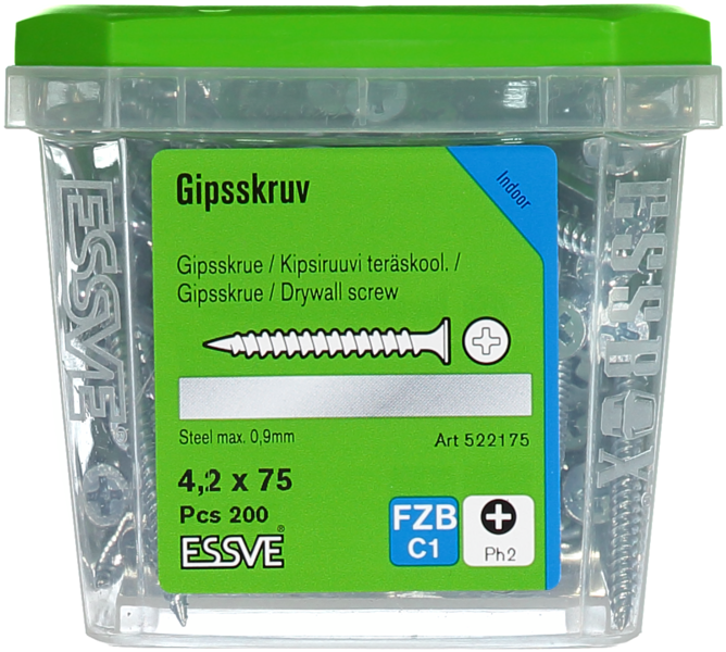 GIPSSKRUV FZB 4,2X75 200ST