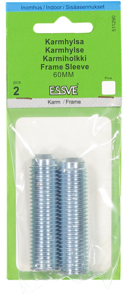 KARMHYLSA SERIEKOPPL. 60MM 2P