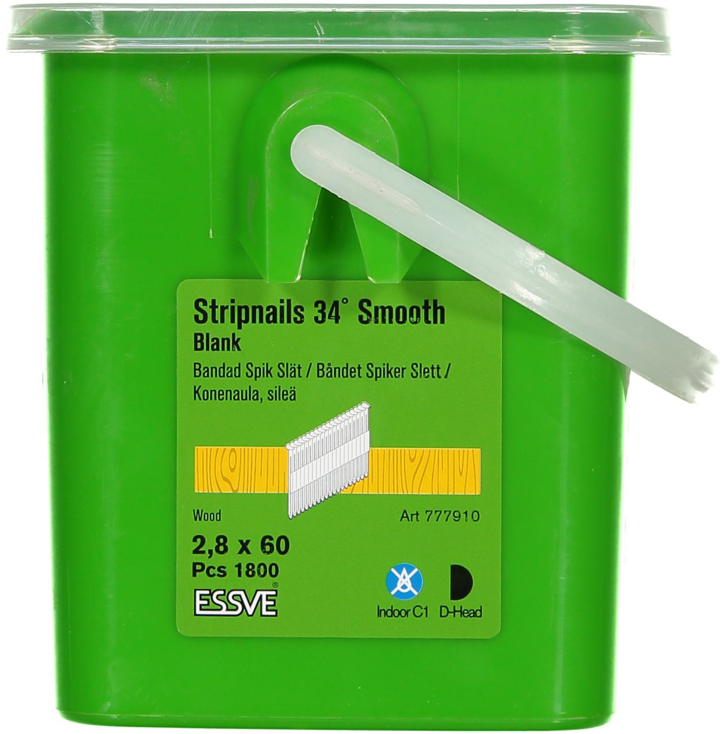 MASKINSPIK S34G BL 2,8X60 1800ST