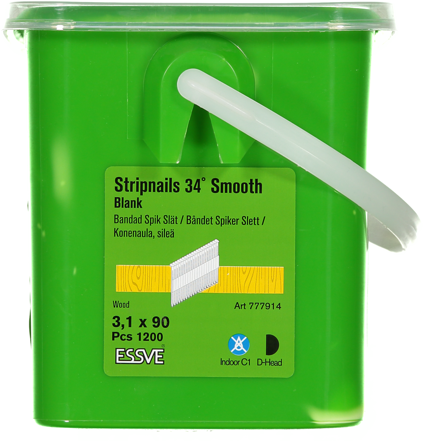 MASKINSPIK S34G BL 3,1X90 1200ST