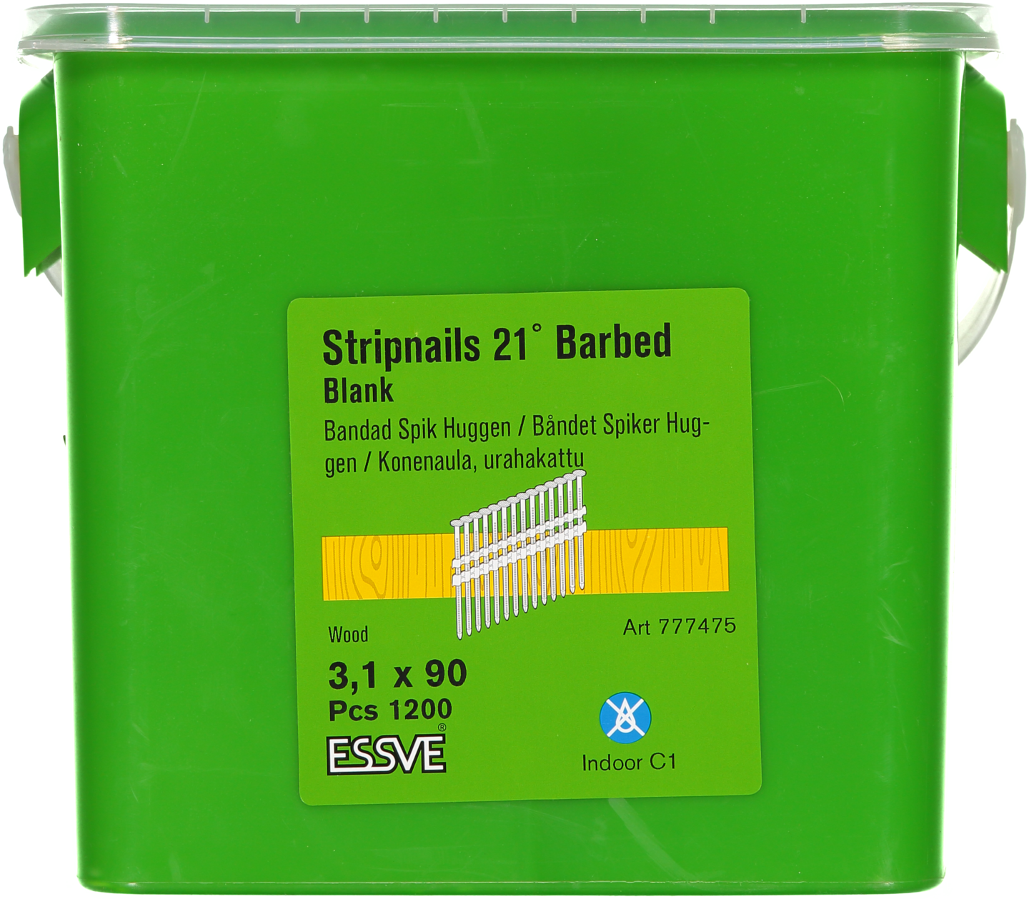 RINGSPIK HUGGEN 21G FZB 3,1X90 1200ST