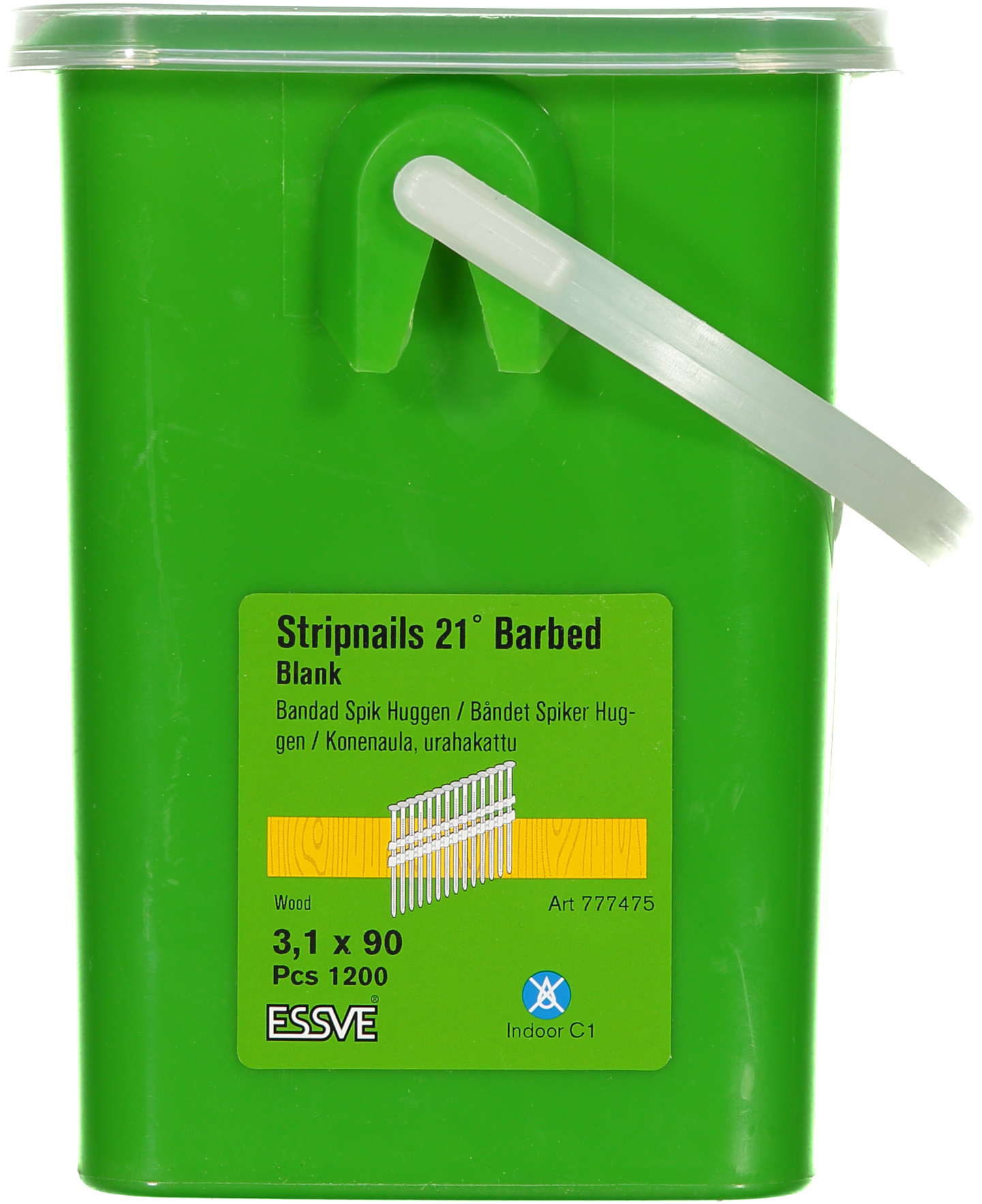 RINGSPIK HUGGEN 21G FZB 3,1X90 1200ST