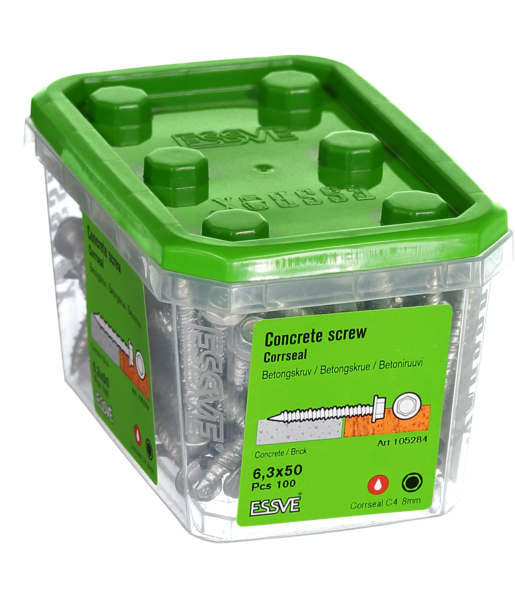 BETONGSKRUV 6KF CS6.3X50 100ST