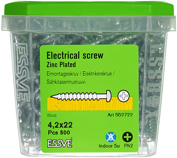 MONTAGESKRUV KS FZB 4,2X22