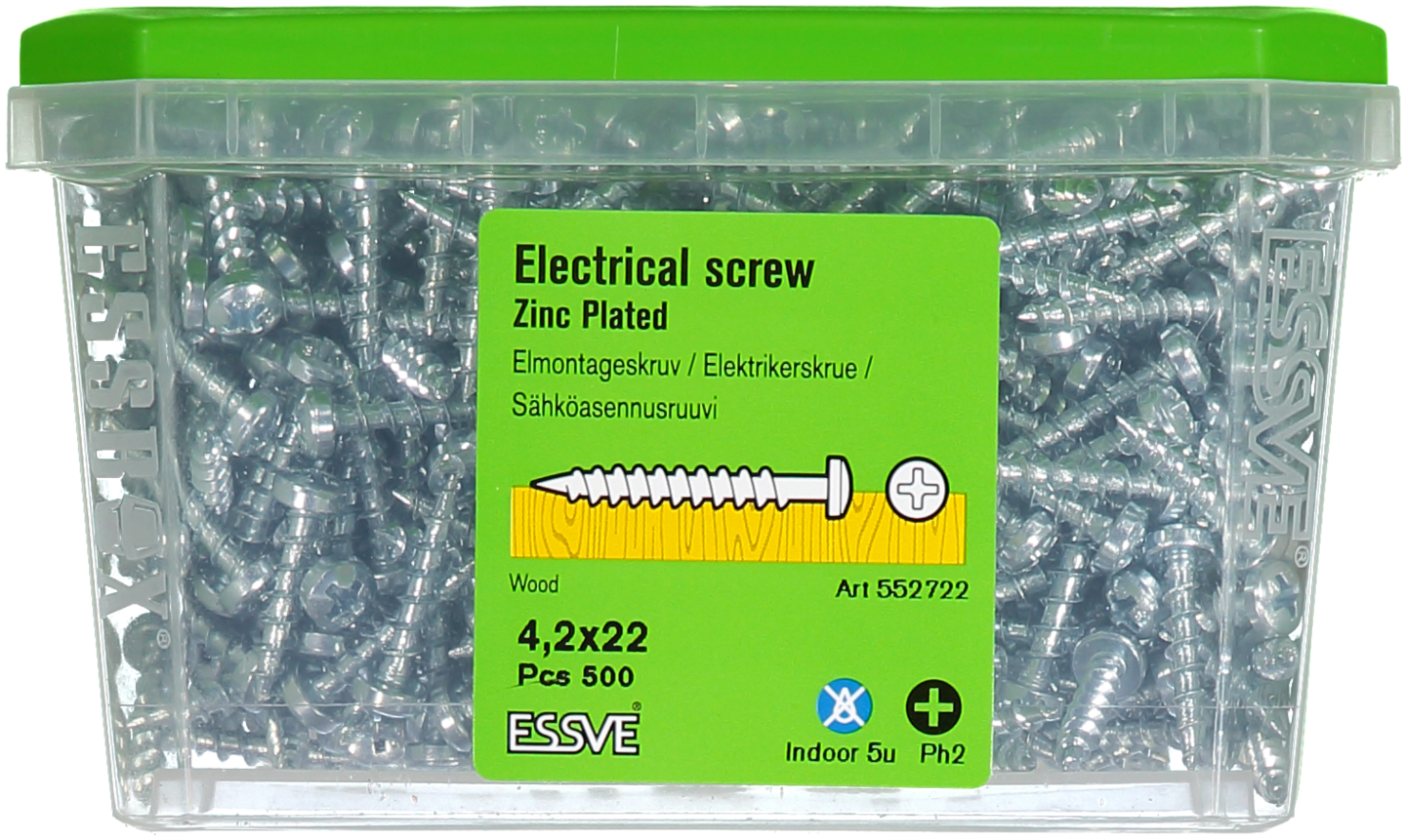 MONTAGESKRUV KS FZB 4,2X22