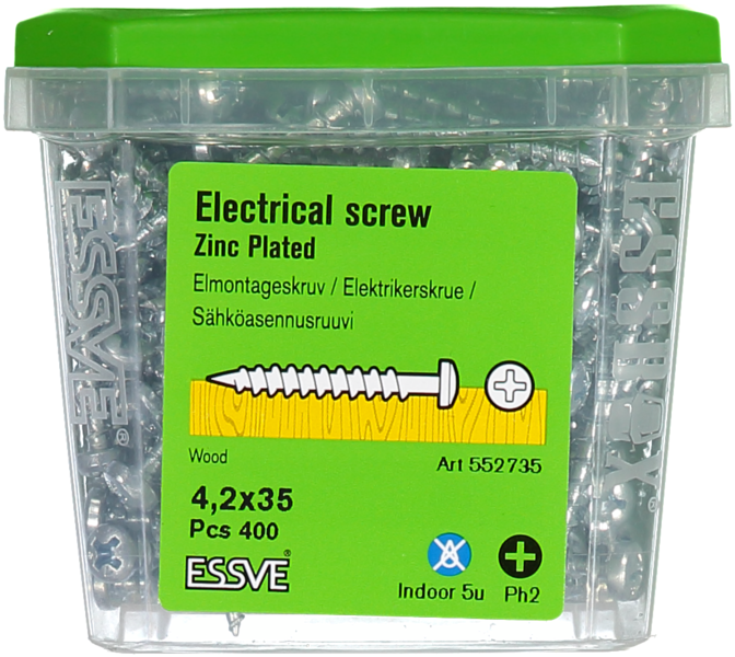 MONTAGESKRUV KS FZB 4,2X35