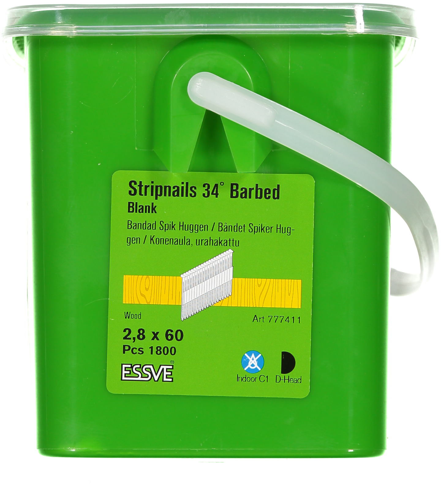 RINGSPIK HUGGEN 34G FZB 2,8X60 1800ST