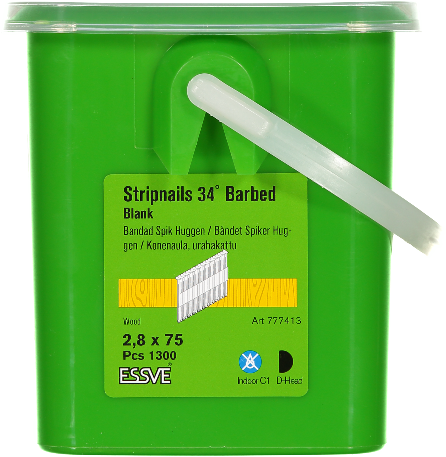 RINGSPIK HUGGEN 34G FZB 2,8X75 1300ST