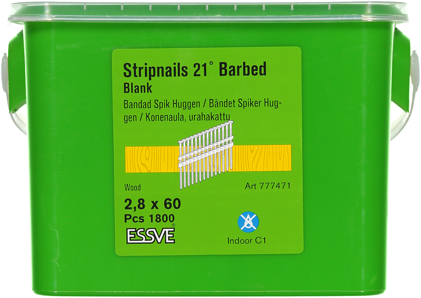 RINGSPIK HUGGEN 21G FZB 2,8X60 1800ST