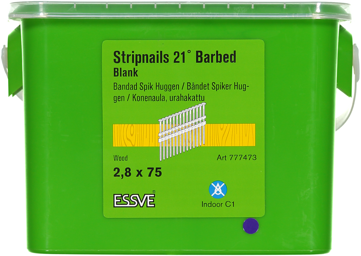 RINGSPIK HUGGEN 21G FZB 2,8X75 1300ST