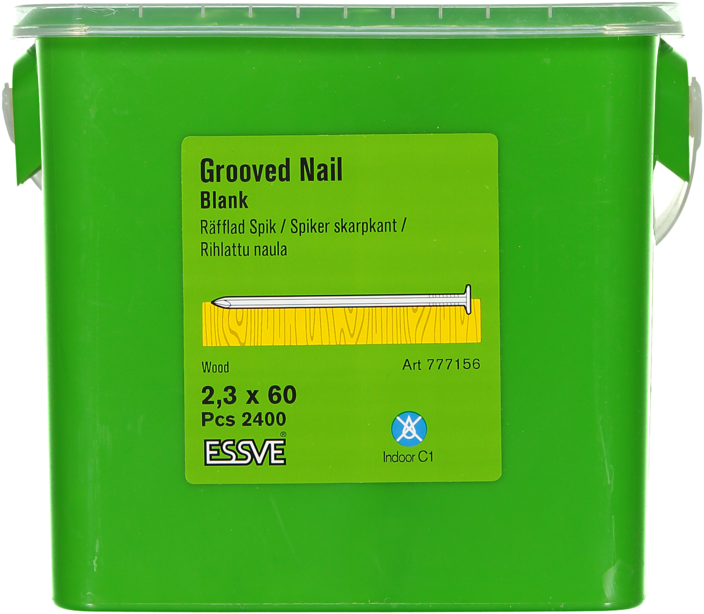 TRÅDSPIK RÄFFLAD OBH 60X2.3 MINI 2400ST