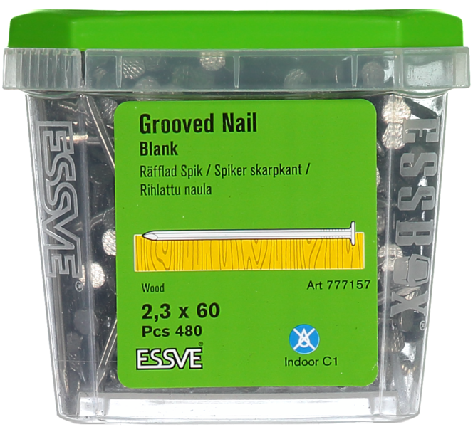 TRÅDSPIK RÄFFLAD OBH 60X2.3 PAKET 480ST