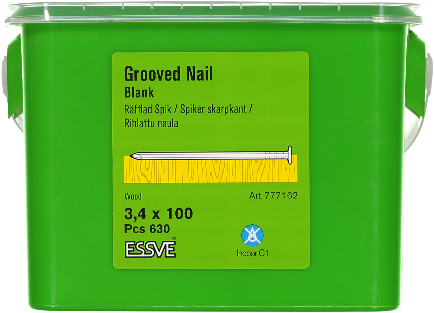 TRÅDSPIK RÄFFLAD OBH 100X3.4 MINI 630ST