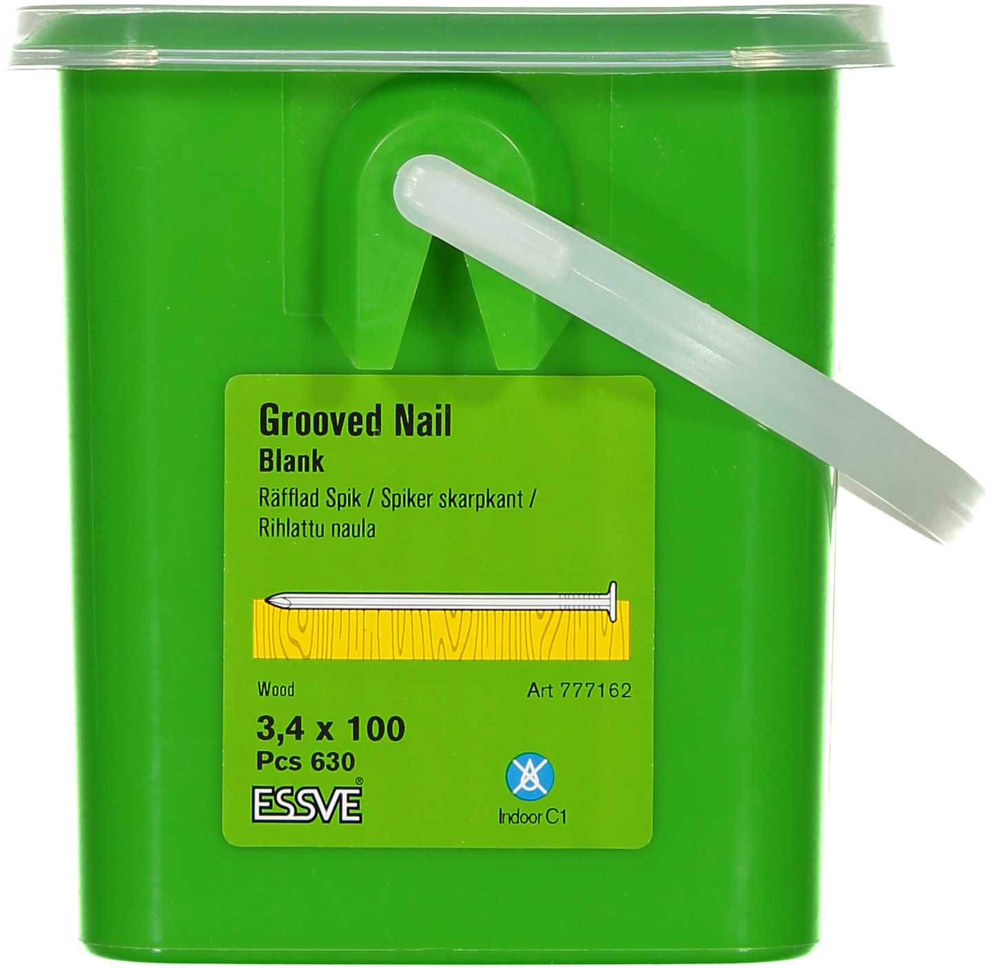 TRÅDSPIK RÄFFLAD OBH 100X3.4 MINI 630ST