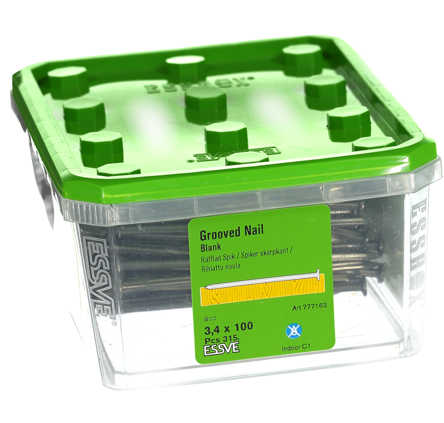 TRÅDSPIK RÄFFLAD OBH 100X3.4 PAKET 315ST