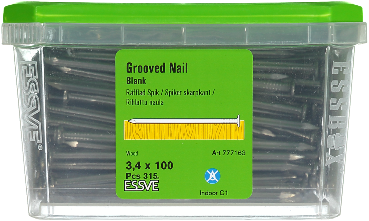 TRÅDSPIK RÄFFLAD OBH 100X3.4 PAKET 315ST