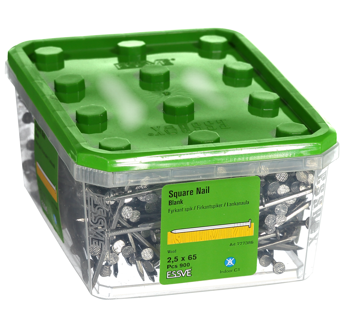 TRÅDSPIK FYRKANT OBH 65X2.5 900ST