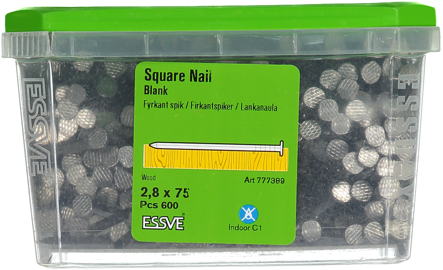 TRÅDSPIK FYRKANT OBH 75X2.8 600ST