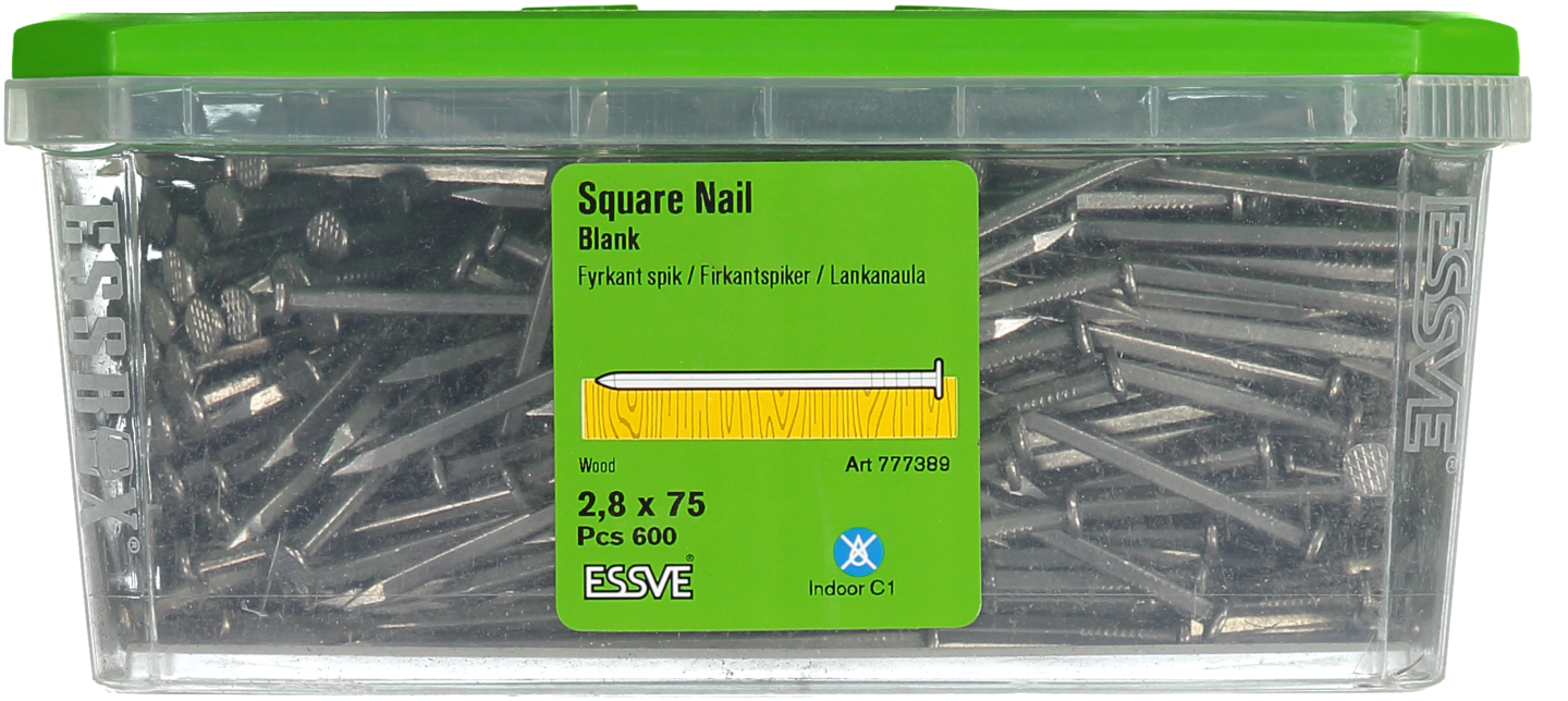 TRÅDSPIK FYRKANT OBH 75X2.8 600ST