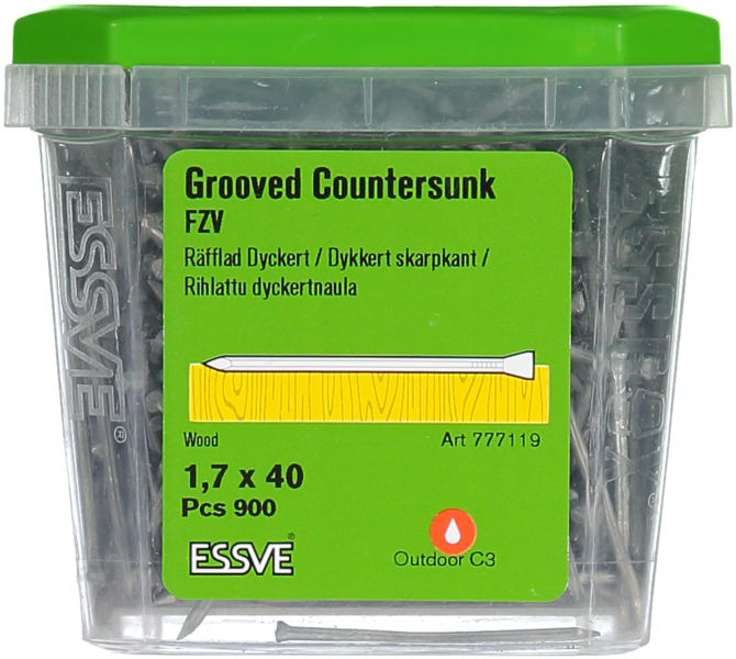 DYCKERT ESSVE RÄFFLAD FZV P 1,7X40 900ST