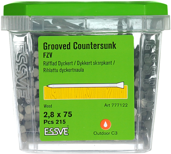 DYCKERT ESSVE RÄFFLAD FZV 2,8X75 215ST