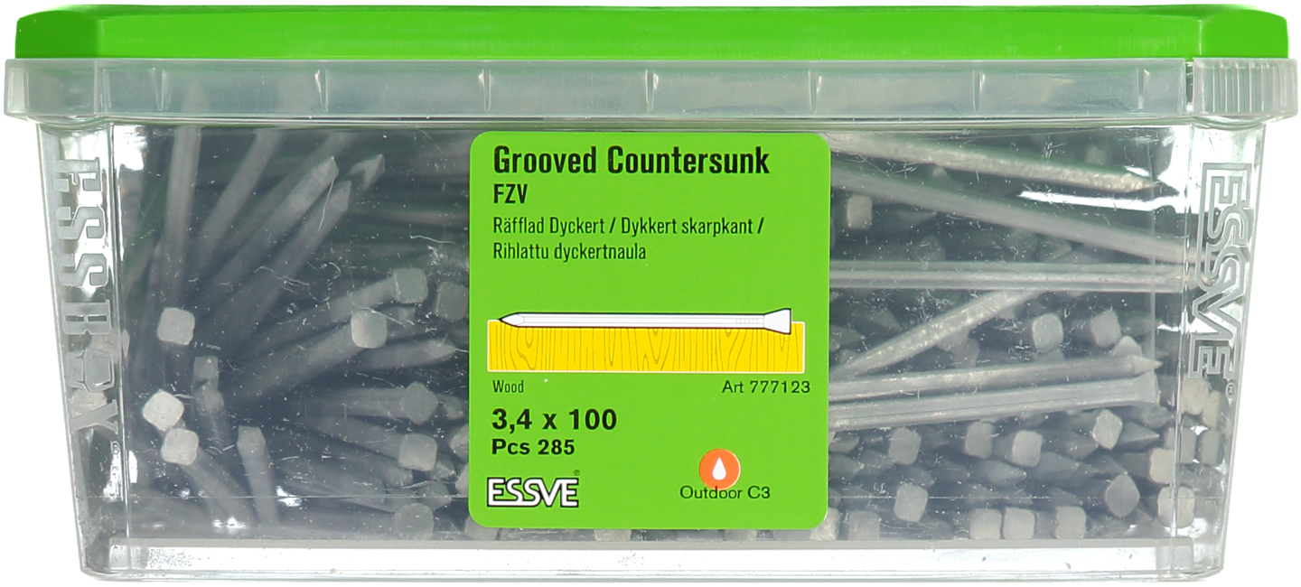 DYCKERT ESSVE RÄFFLAD FZV 3,4X100 285ST