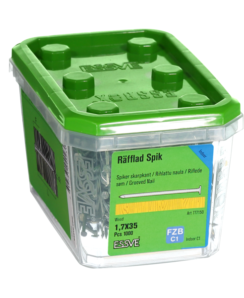 TRÅDSPIK RÄFFLAD FZB 35X1.7 FP/1000