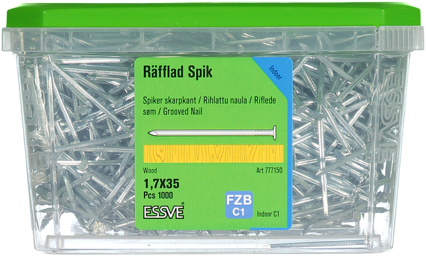 TRÅDSPIK RÄFFLAD FZB 35X1.7 FP/1000