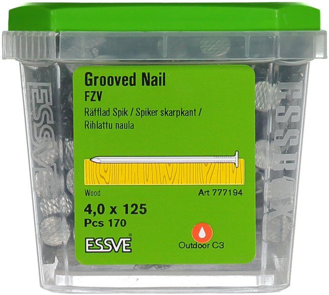 TRÅDSPIK RÄFF FZV125X4.0 170ST