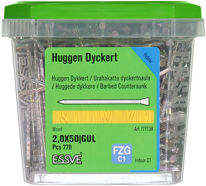DYCKERT ESSVE RÄFFLAD HUGGEN GULKROM 50X2.0 770ST