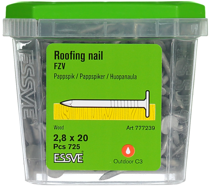 PAPPSPIK RUND FZV 20X2.8 725ST