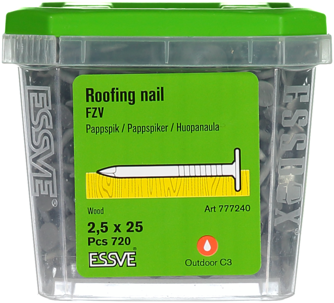 PAPPSPIK RUND FZV 25X2.5 FP/720