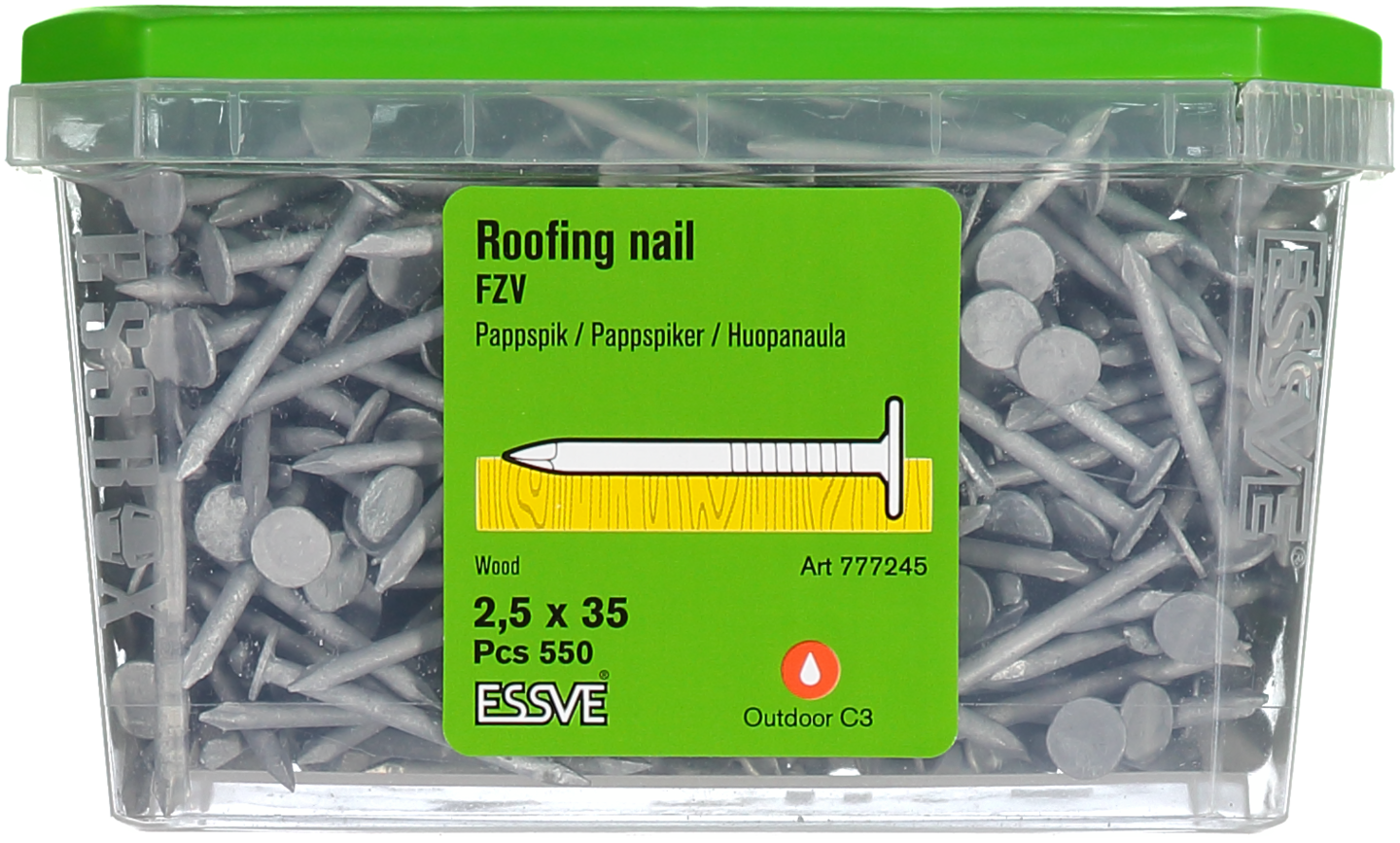 PAPPSPIK RUND FZV 35X2.5 FP/550