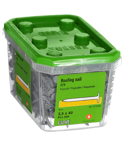 PAPPSPIK RUND FZV 40X2.5 500ST