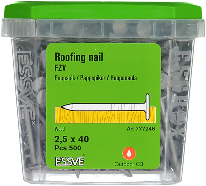 PAPPSPIK RUND FZV 40X2.5 500ST