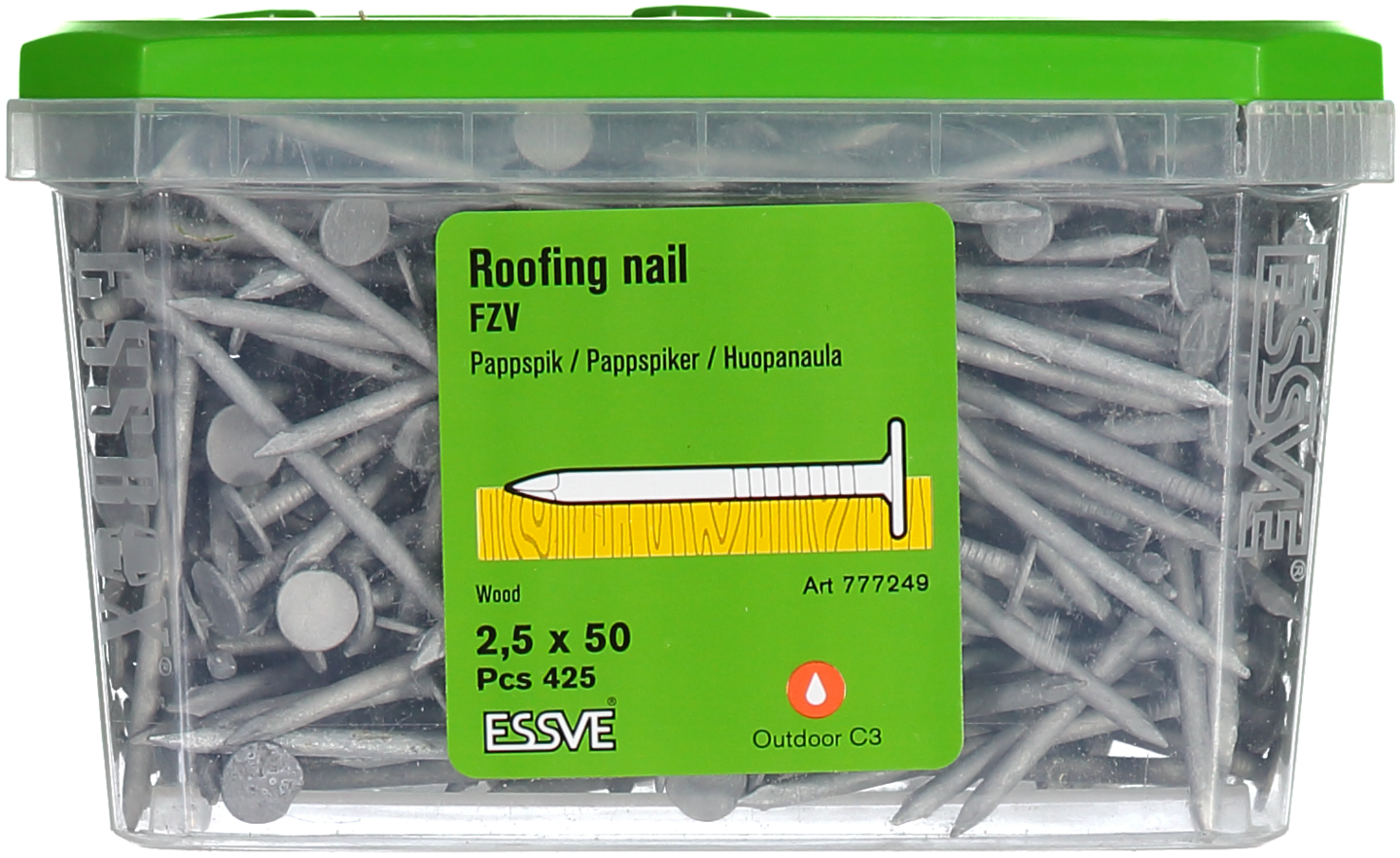 PAPPSPIK RUND FZV 50X2.5 425ST