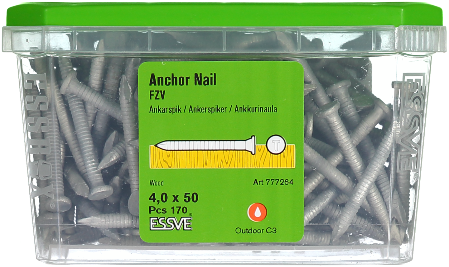 ANKARSPIK FLAT FZV 50X4.0 170P