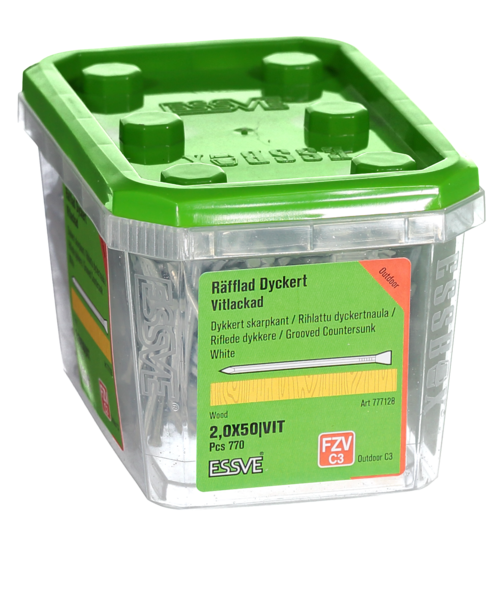 DYCKERT ESSVE VITLACKERAD 2,0X50 770ST