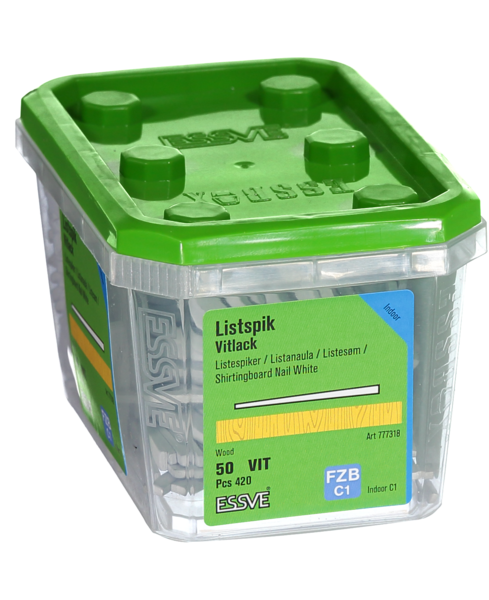 LISTSPIK FZB VIT 50MM FP/420