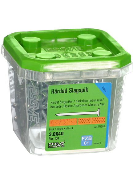 SLAGSPIK FZB 40X3.0 100ST ESSVE