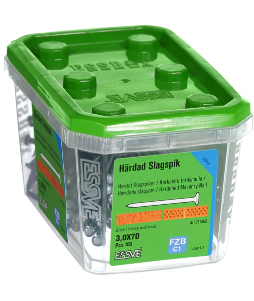 SLAGSPIK ESSVE FZB 3,0X70 100ST