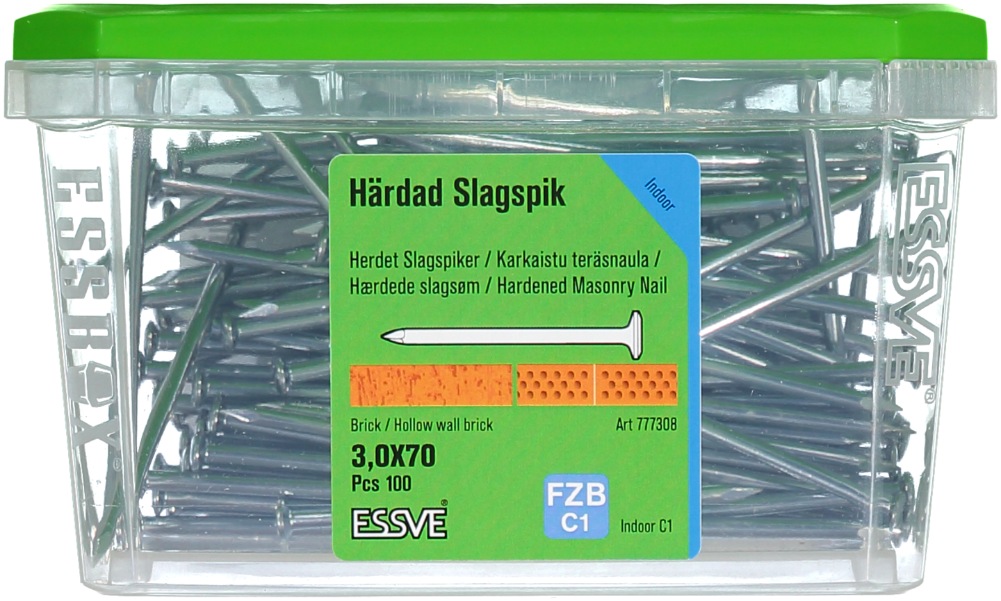 SLAGSPIK ESSVE FZB 3,0X70 100ST