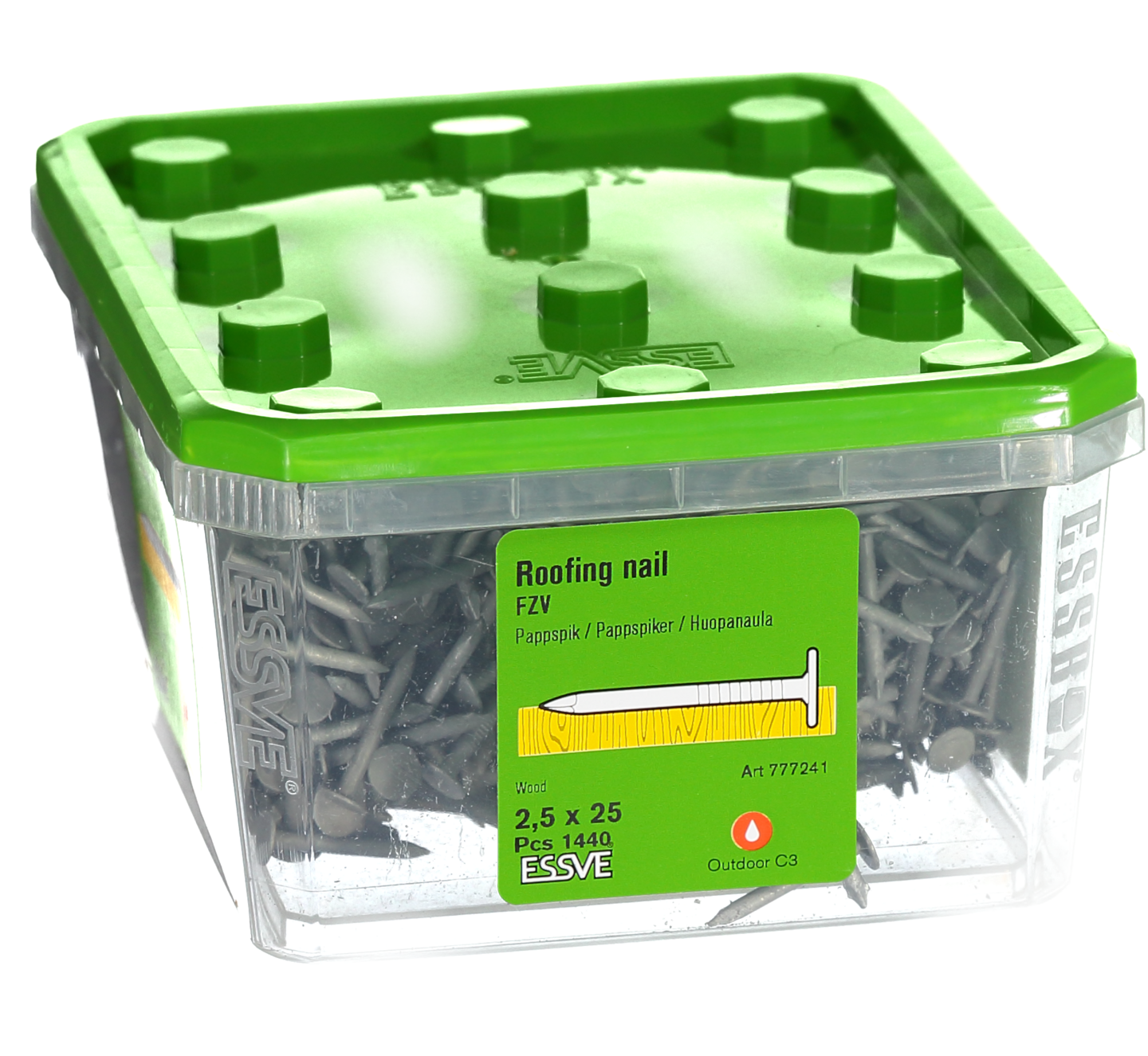 PAPPSPIK RUNDFZV 25X2.5 1440ST