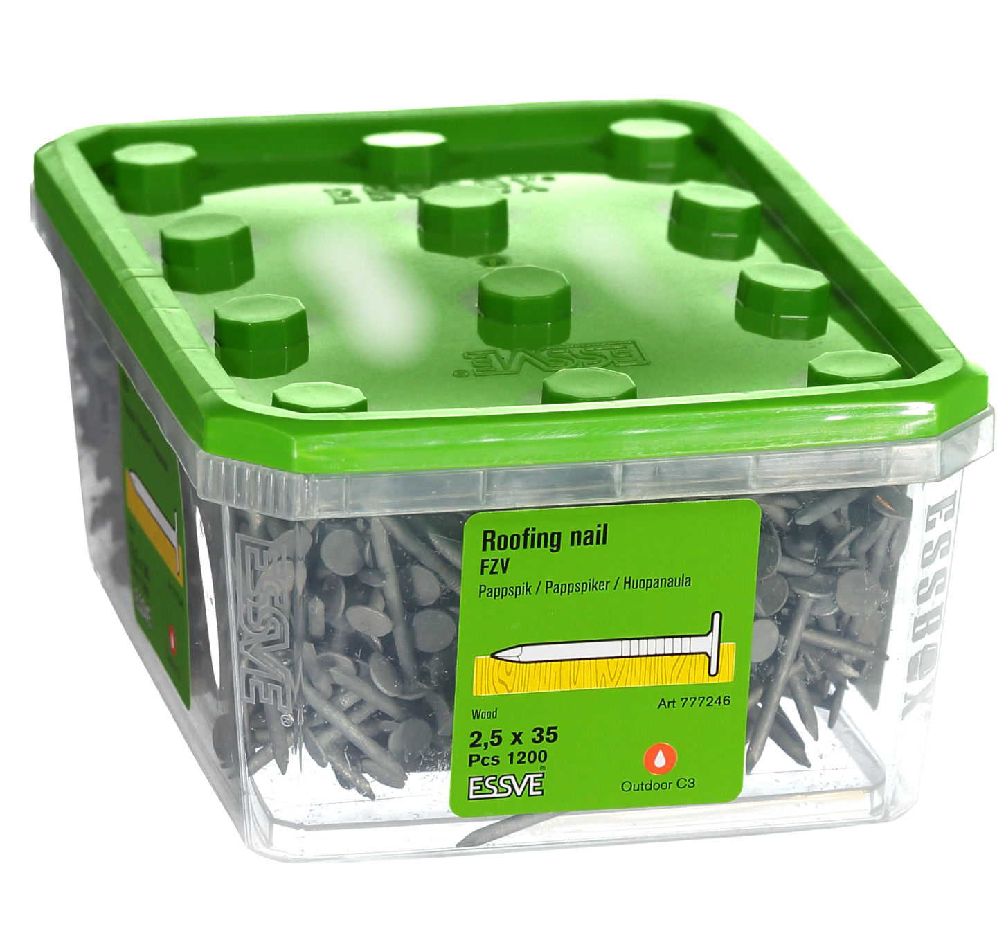 PAPPSPIK RUNDFZV 35X2.5 1200ST