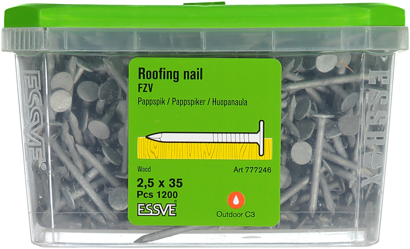 PAPPSPIK RUNDFZV 35X2.5 1200ST