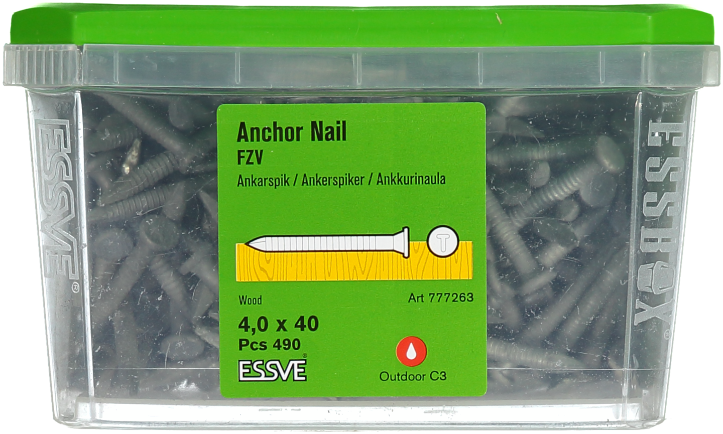 ANKARSPIK FLAT FZV 40X4.0 490P