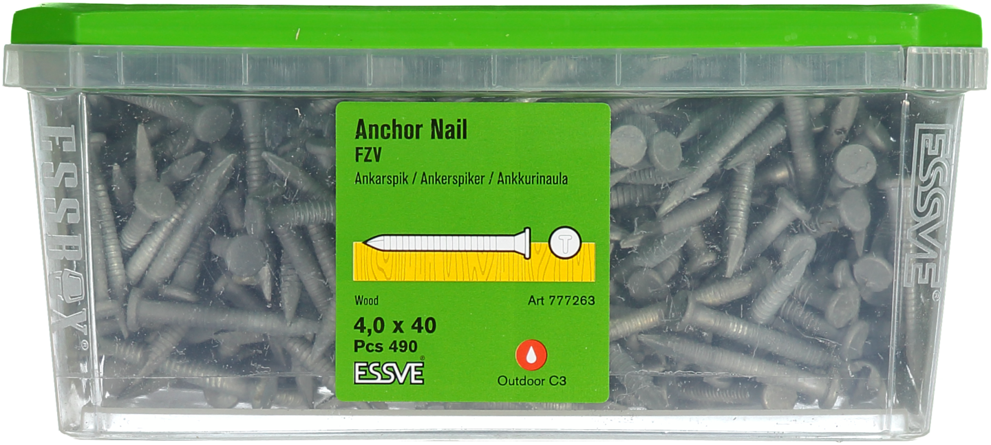 ANKARSPIK FLAT FZV 40X4.0 490P