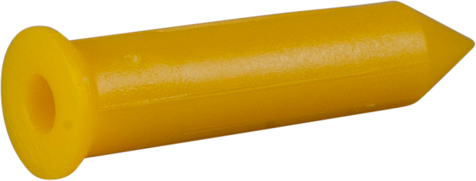 PLASTPLUGG CLIPS GUL 100ST