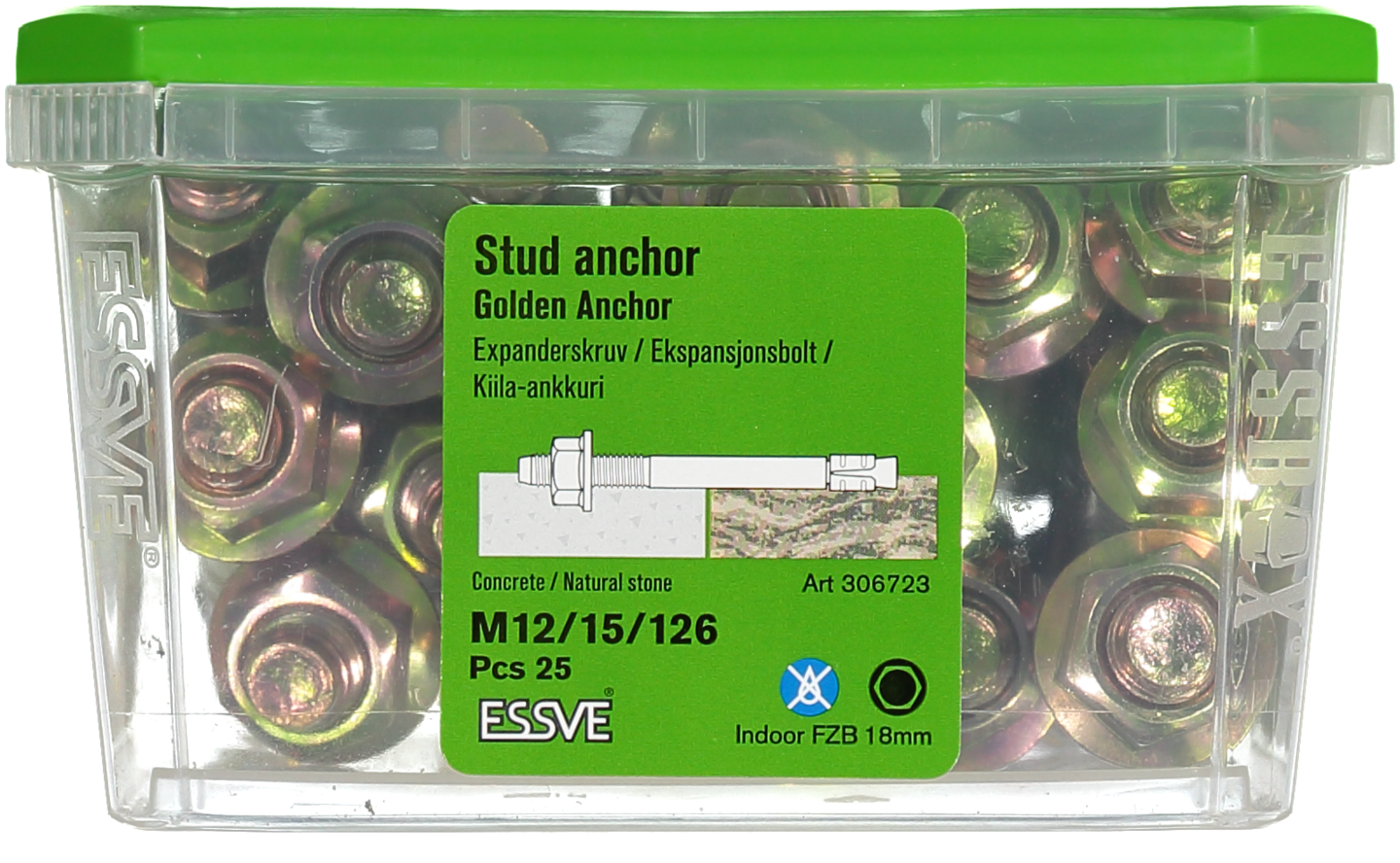 EXPANDER G-A FZB M12X126 25ST