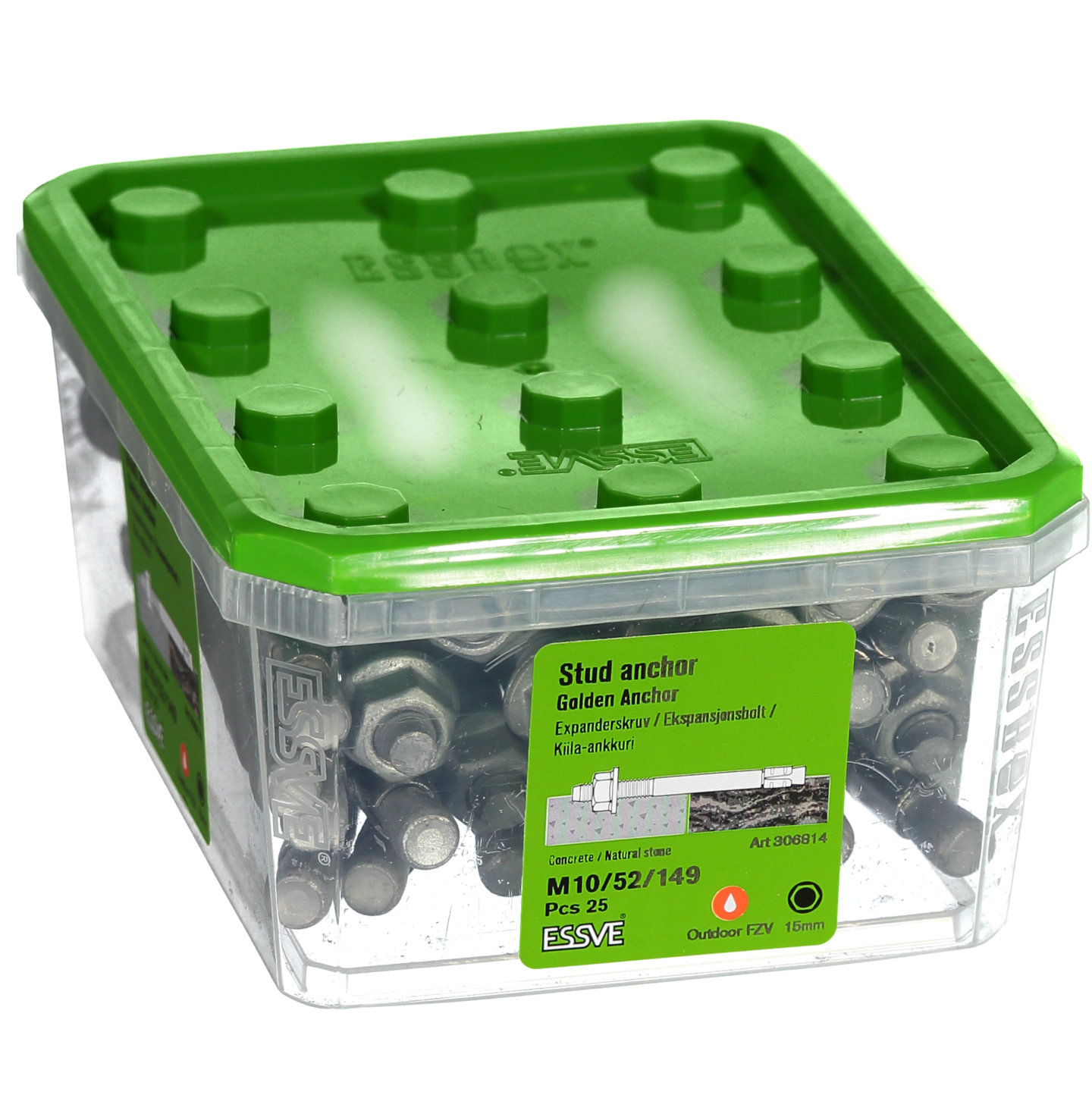 EXPANDER FZV M10/52/149 25ST GOLDEN ANCHOR